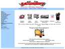 Website Snapshot of Lowery Pressure Washing Equipment