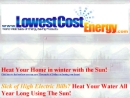 Website Snapshot of Lowest Cost Energy