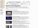 Website Snapshot of Spectrum Chromatography, Inc.