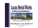 Website Snapshot of Lucas Metal Works
