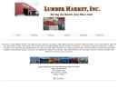Website Snapshot of LUMBER MARKET INC