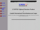 Website Snapshot of LUMITEK INTERNATIONAL, INC.
