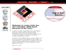 Website Snapshot of Luster Color Printing & Graphics