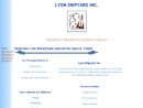 Website Snapshot of LYON SHIPYARD, INC.