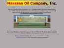 Website Snapshot of Maassen Oil Co Inc
