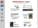 Website Snapshot of MAC-MOD ANALYTICAL INC
