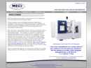 Website Snapshot of Machine & Electrical Consultants, Inc.