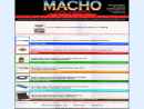 Website Snapshot of Macho Tool & Supply.