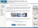 Website Snapshot of MacKenzie Machine & Design, Inc.