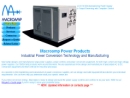 Website Snapshot of Macroamp Power Products