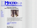 Website Snapshot of MACRO MFG CO