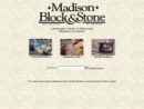Website Snapshot of Madison Block & Stone, Inc.