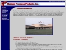 Website Snapshot of Madison Precision Products, Inc.