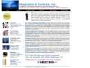 Website Snapshot of Magnetics & Controls, Inc.