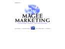 Website Snapshot of Magee Marketing
