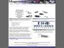 Website Snapshot of Magmotor Technologies Inc. / Motor Manufacturer