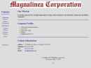 Website Snapshot of MAGNALINEA CORPORATION