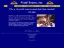 Website Snapshot of Maid Teams Inc