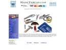 Website Snapshot of Maine Thread & Machine Co.
