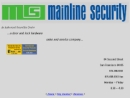 Website Snapshot of MAINLINE SECURITY INC