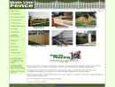 Website Snapshot of Main Line Fence Co.