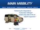 Website Snapshot of MAIN MOBILITY INC