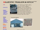 Website Snapshot of Majestic Trailers Inc