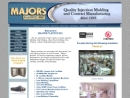 Website Snapshot of Majors Plastics, Inc.