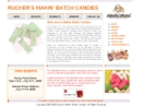Website Snapshot of Rucker's Makin' Batch Candies, Inc.