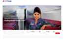 Website Snapshot of Malaysia Airlines