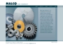 Website Snapshot of Malco Saw Co.