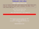 Website Snapshot of Maldonado Custom Shirts