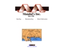 Website Snapshot of Mandal's, Inc.