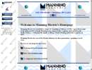 Website Snapshot of MANNING ELECTRIC INC