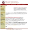 Website Snapshot of MANNION GEOSYSTEMS, LLC