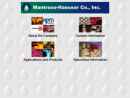 Website Snapshot of Mantrose-Haeuser Co.
