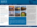 Website Snapshot of Manus Products, Inc.