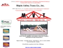 Website Snapshot of Maple Valley Truss Co.