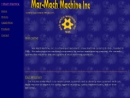 Website Snapshot of Mar Mach Machine, Inc.