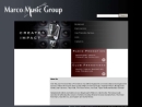 Website Snapshot of Marco Music Group, Inc.