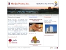 Website Snapshot of Mar-Jac Poultry, Inc.