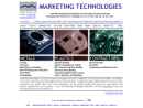 Website Snapshot of Marketing Technologies
