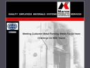Website Snapshot of Maron Products, Inc.