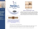 Website Snapshot of Marshall's Fudge & Candy Co.