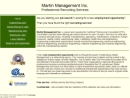 MARTIN MANAGEMENT