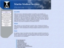 Website Snapshot of MARTIN MEDICAL SERVICES