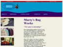 Website Snapshot of Marty's Bag Works