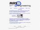 Website Snapshot of Mas Engineering LLC