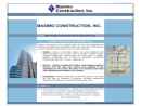 Website Snapshot of MASIMO CONSTRUCTION INC.