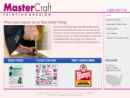 Website Snapshot of MasterCraft Printing & Design